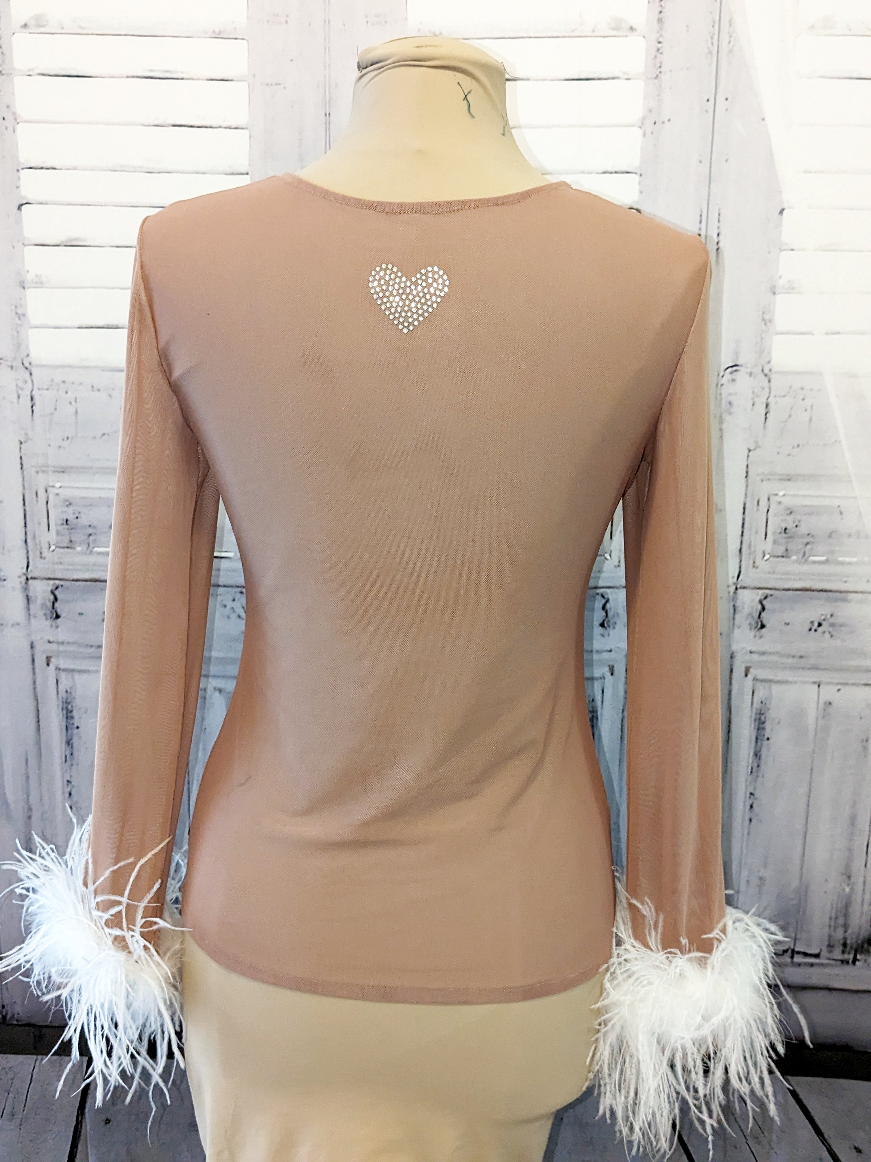 'Sparkling Heart' top