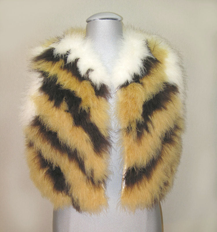 Marabou Feather Vest