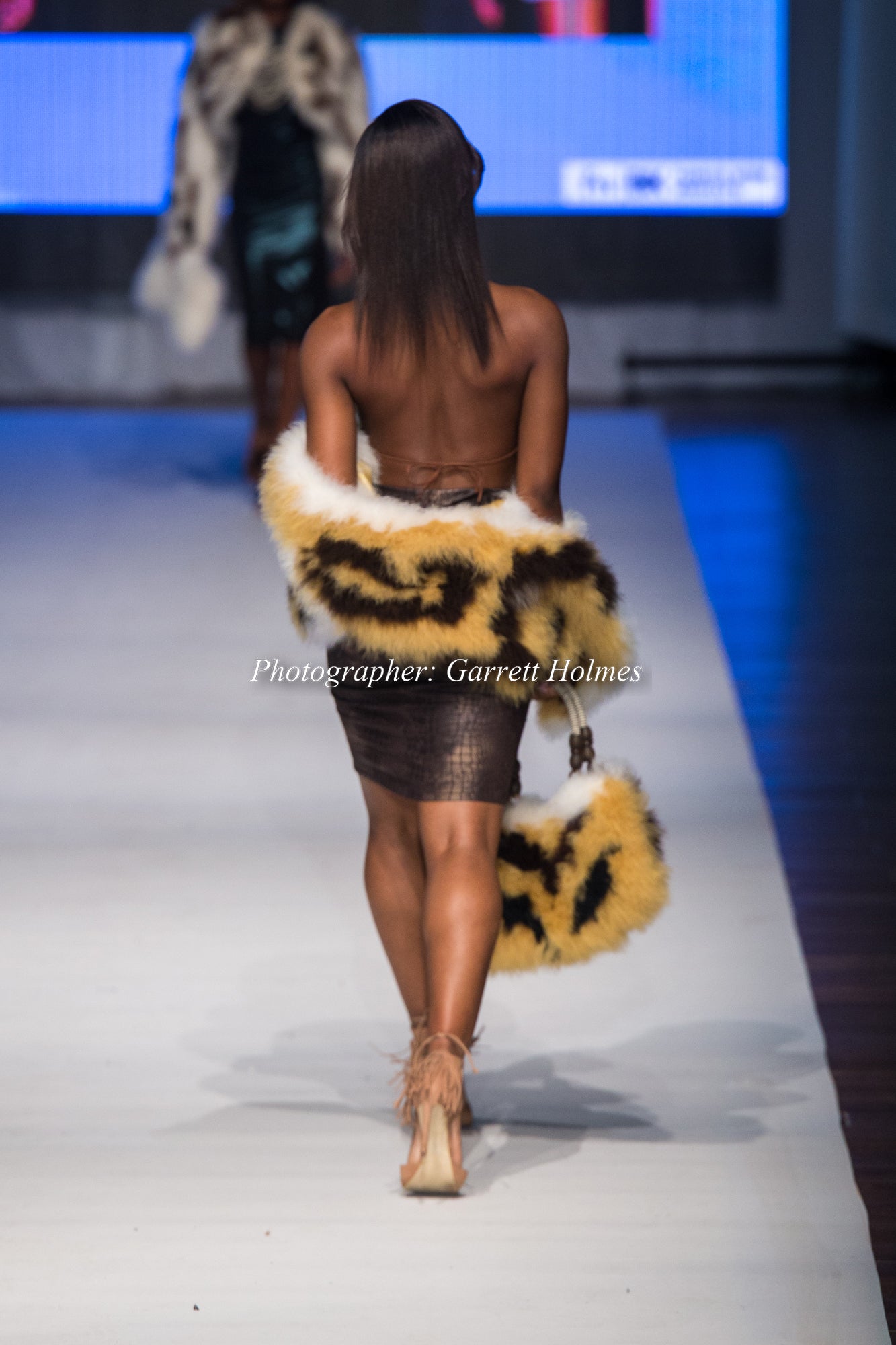 Marabou Feather Vest